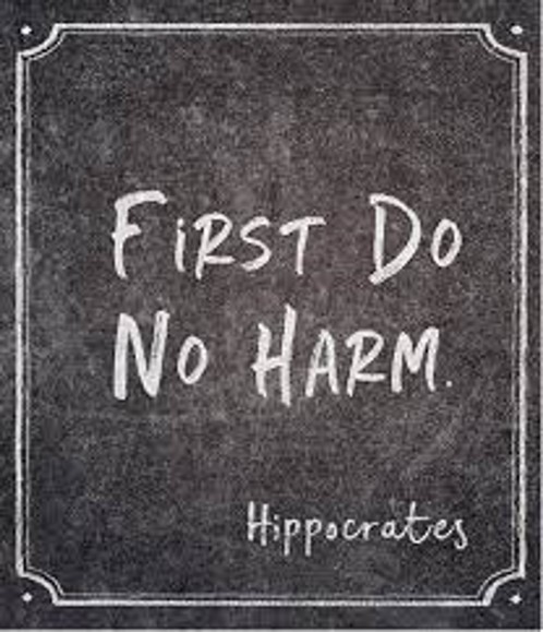 Hippocrates first do no harm Hebamme sein